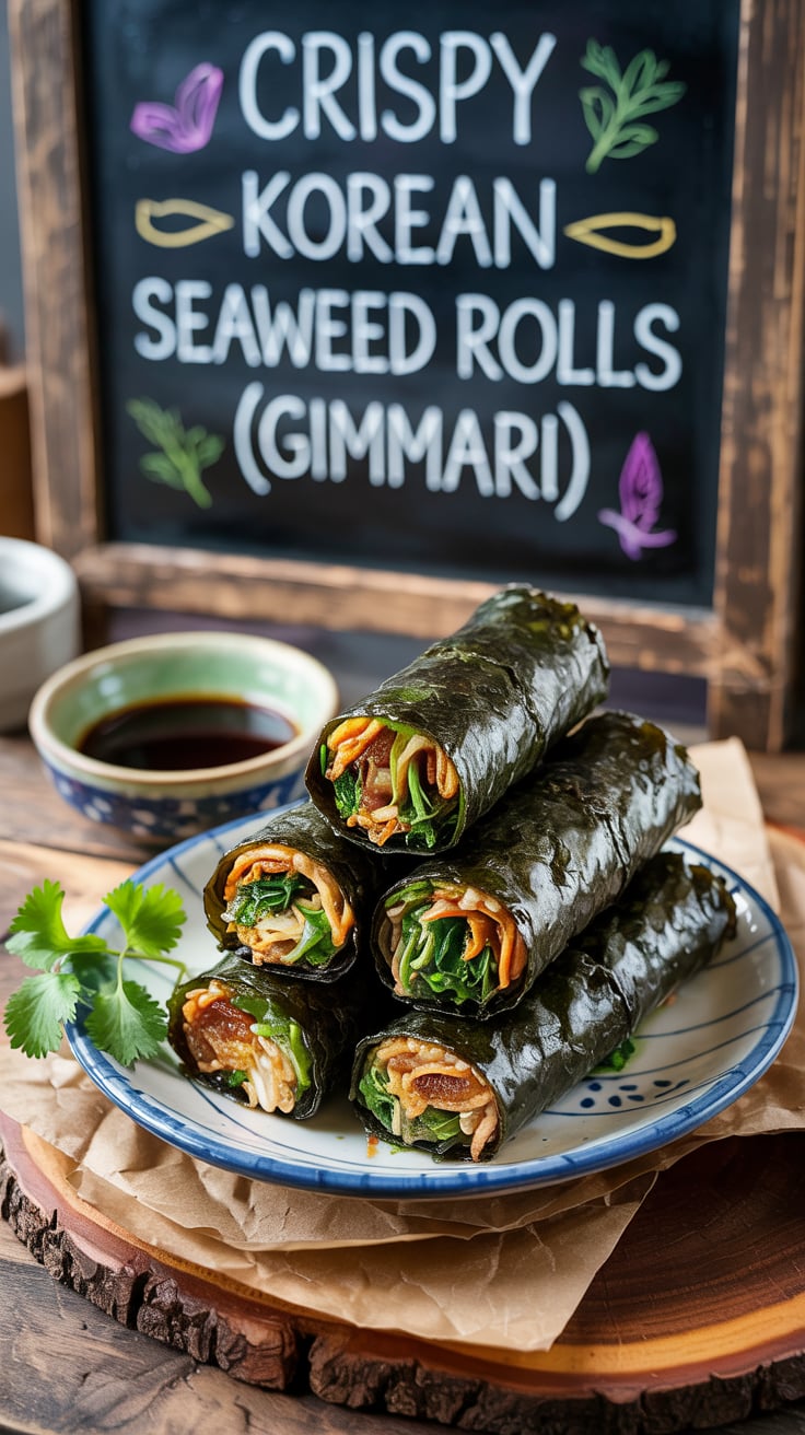 Experience the satisfying bite of gimmari, packed with texture, flavor, and just the right amount of crunch you can’t stop craving.