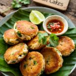 Bring Thai restaurant magic to your kitchen with these easy, aromatic fish cakes, packed with fresh ingredients and a hint of spice.